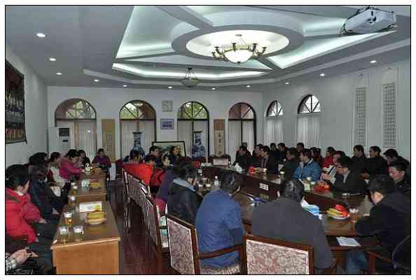 浙江省基督教研修中心教牧班学生来访我院 浙江省基督教研修中心教牧班学生来访我院