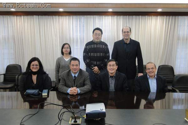 谢炳国院长接待美国长老会访问团 谢炳国院长接待美国长老会访问团