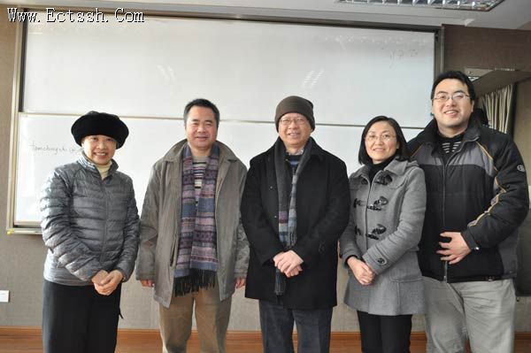 谢炳国院长接待香港吴宗文牧师 谢炳国院长接待香港吴宗文牧师