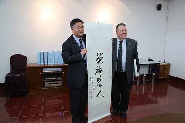 华东神学院接待澳大利亚卫斯理事工访问团 华东神学院接待澳大利亚卫斯理事工访问团